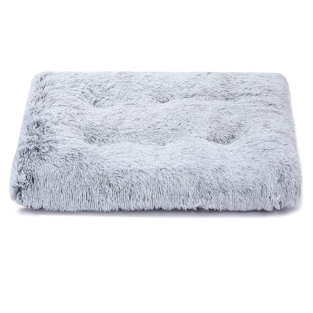 PETSWOL Plush and Cozy Pet Mat for Ultimate Comfort and Warmth-Light Grey_2