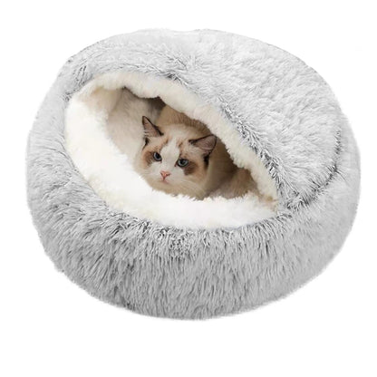 PETSWOL Cozy Burrowing Cave Pet Bed for Dogs and Cats_3