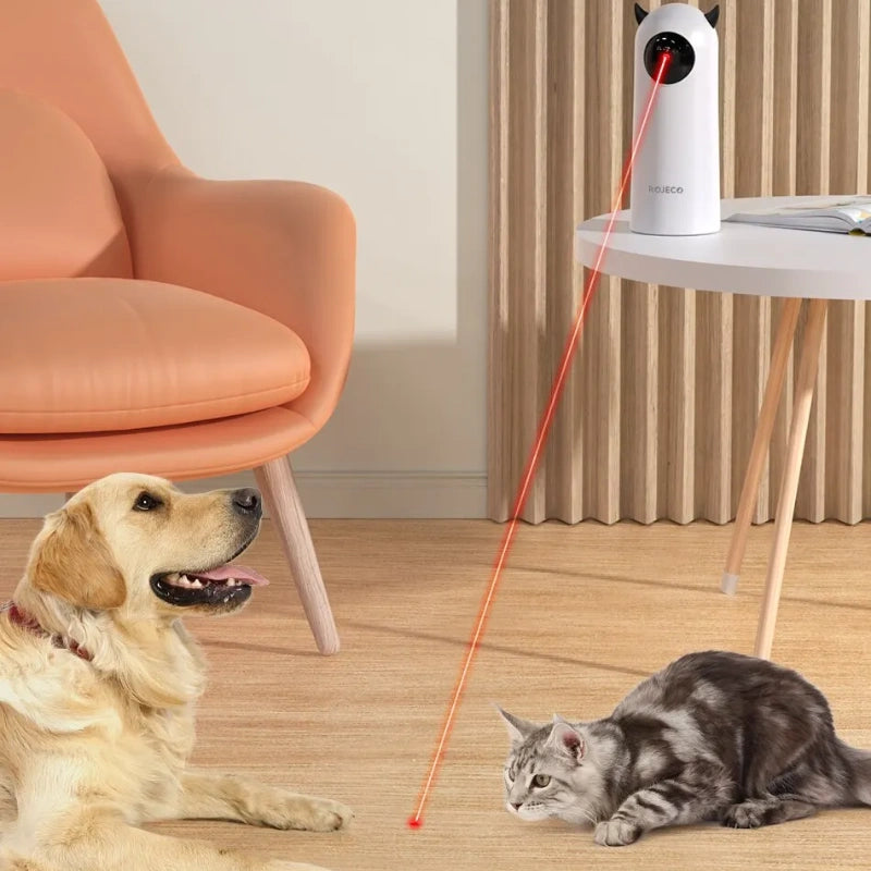 Smart Teasing Pet LED Laser Cat Toy_5