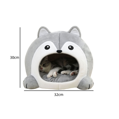 Soft Pet Basket Pet Bed for Cats and Small Dogs_8