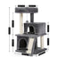Cat Tree House Condo Cat’s Activity Center with Double Condo