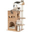 Cat Tree House Condo Cat’s Activity Center with Double Condo