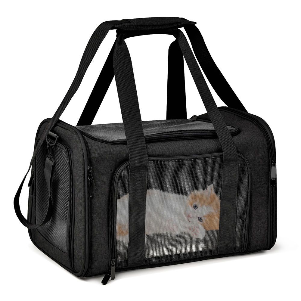 Airline Approved Pet Carrier Bag Backpack For Small Dogs and Cats_5