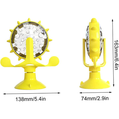 Ferris Wheel Food Dispensing Pet Toy Interactive For Cat Small Dogs_7