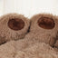 Fluffy Plush Dog Bed Large Small Pet Bed Sofa for Cats Puppy