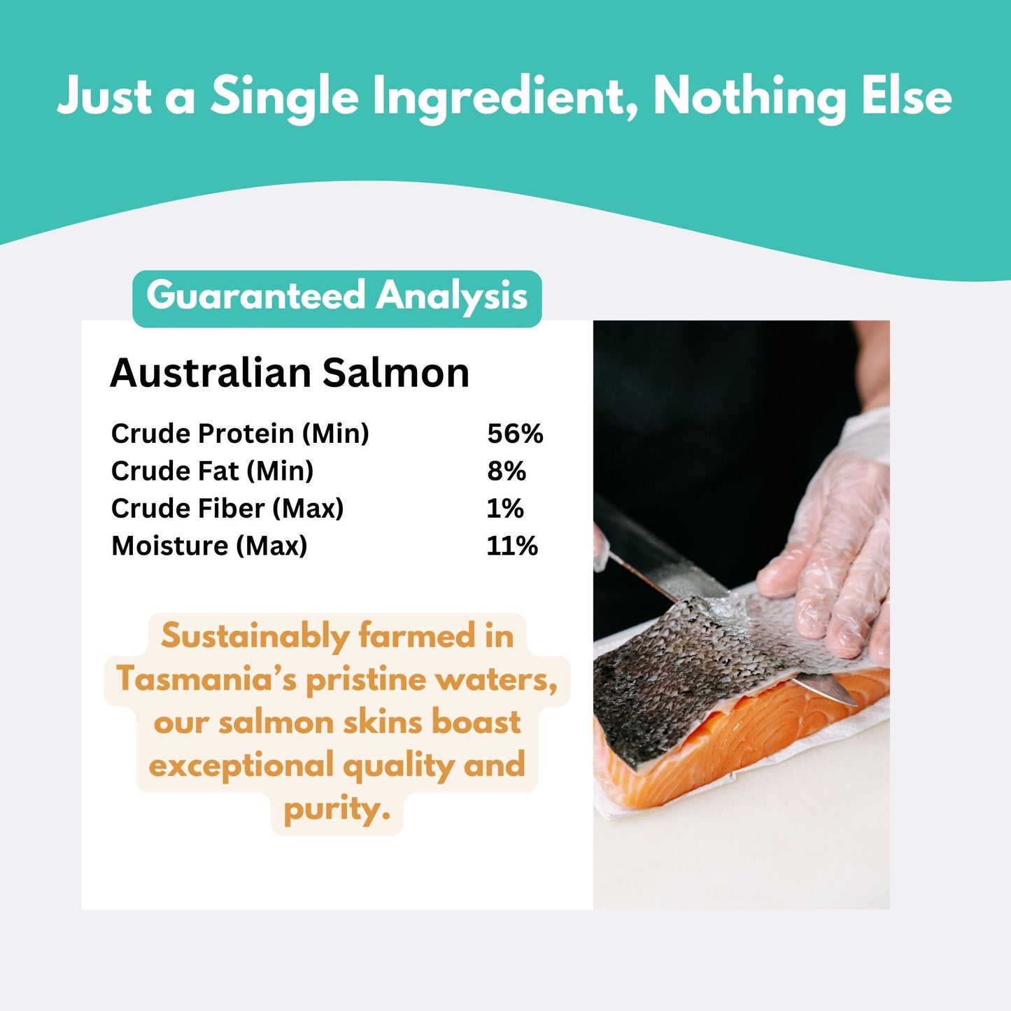 Alfie's Treatos Australian Salmon Skin Dog Treats