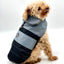 DoggieCoutureNY Water Resistant Gray & Black Coat-0