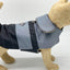 DoggieCoutureNY Water Resistant Gray & Black Coat-4