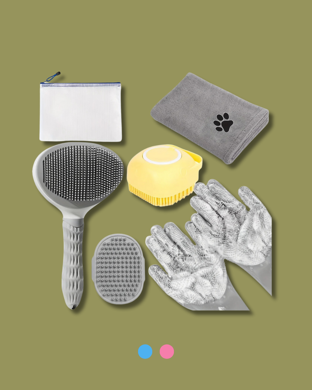 Dog Bath Set