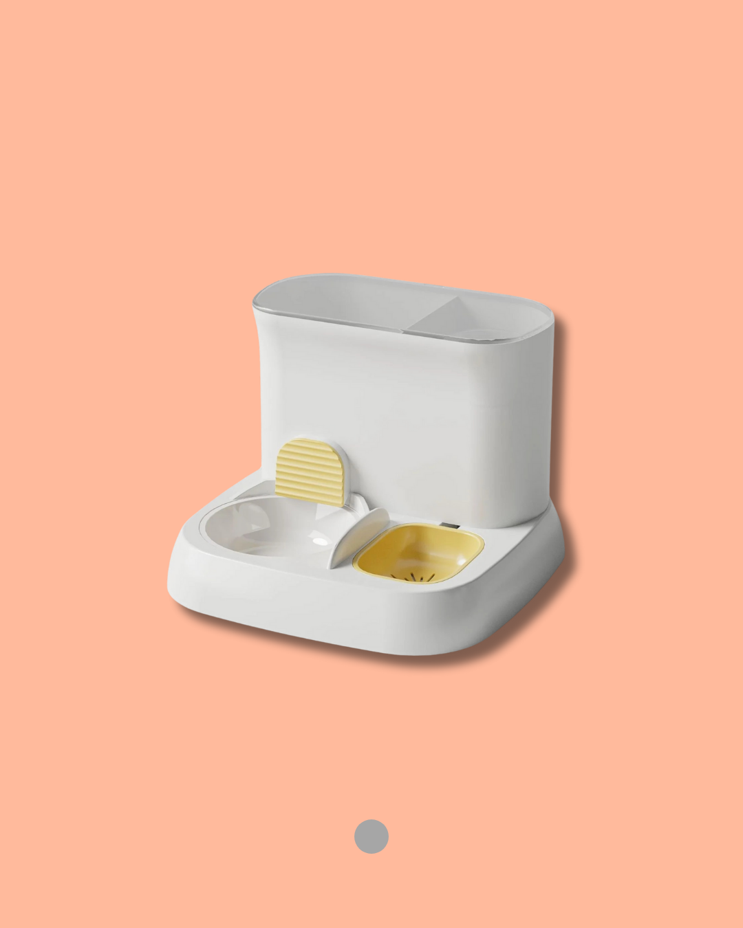Pet Automatic Feeding and Water Dispenser with Convenient Design