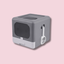 Sleek Cat Litter Box