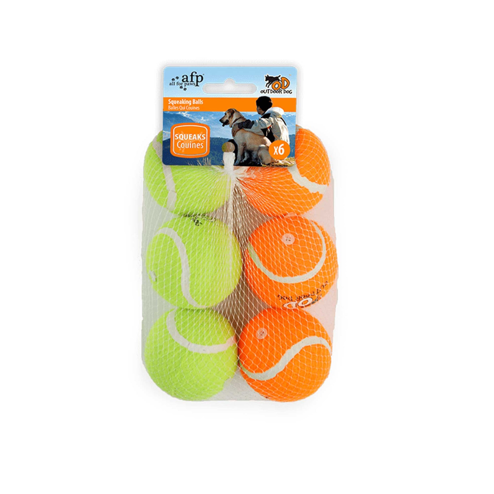 Squeaking Tennis Ball