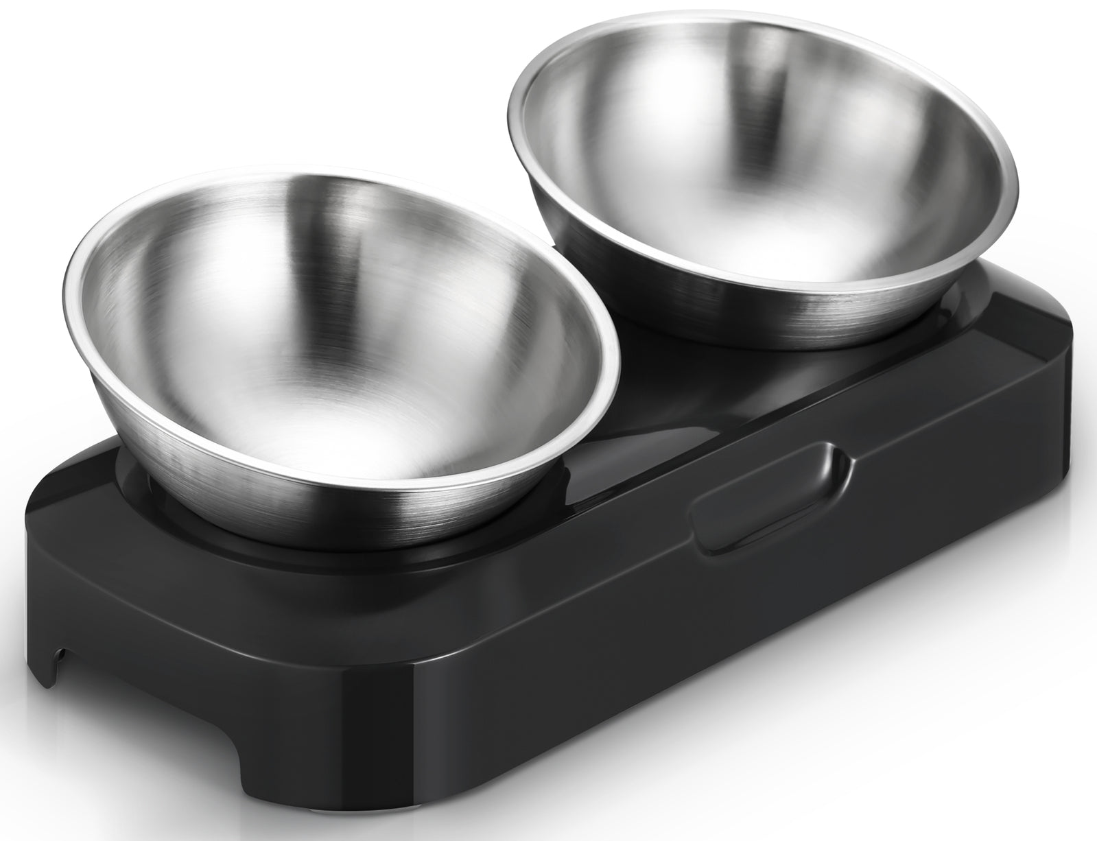 Portable Anti Slip Stainless Steel Pet Bowl for Travel and Everyday Use