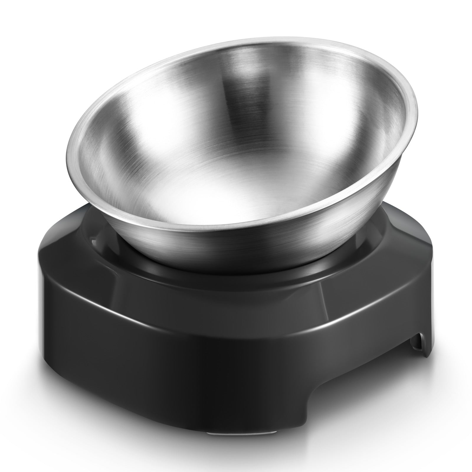 Portable Anti Slip Stainless Steel Pet Bowl for Travel and Everyday Use