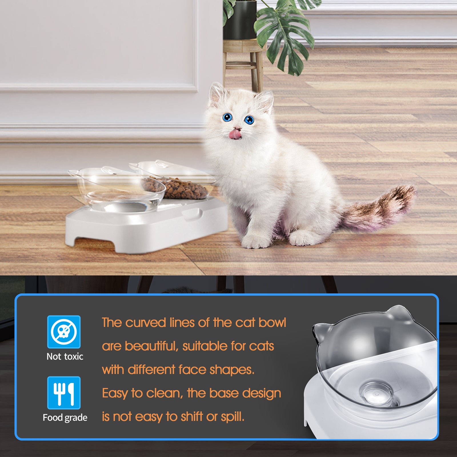 Portable Anti Slip Bowl