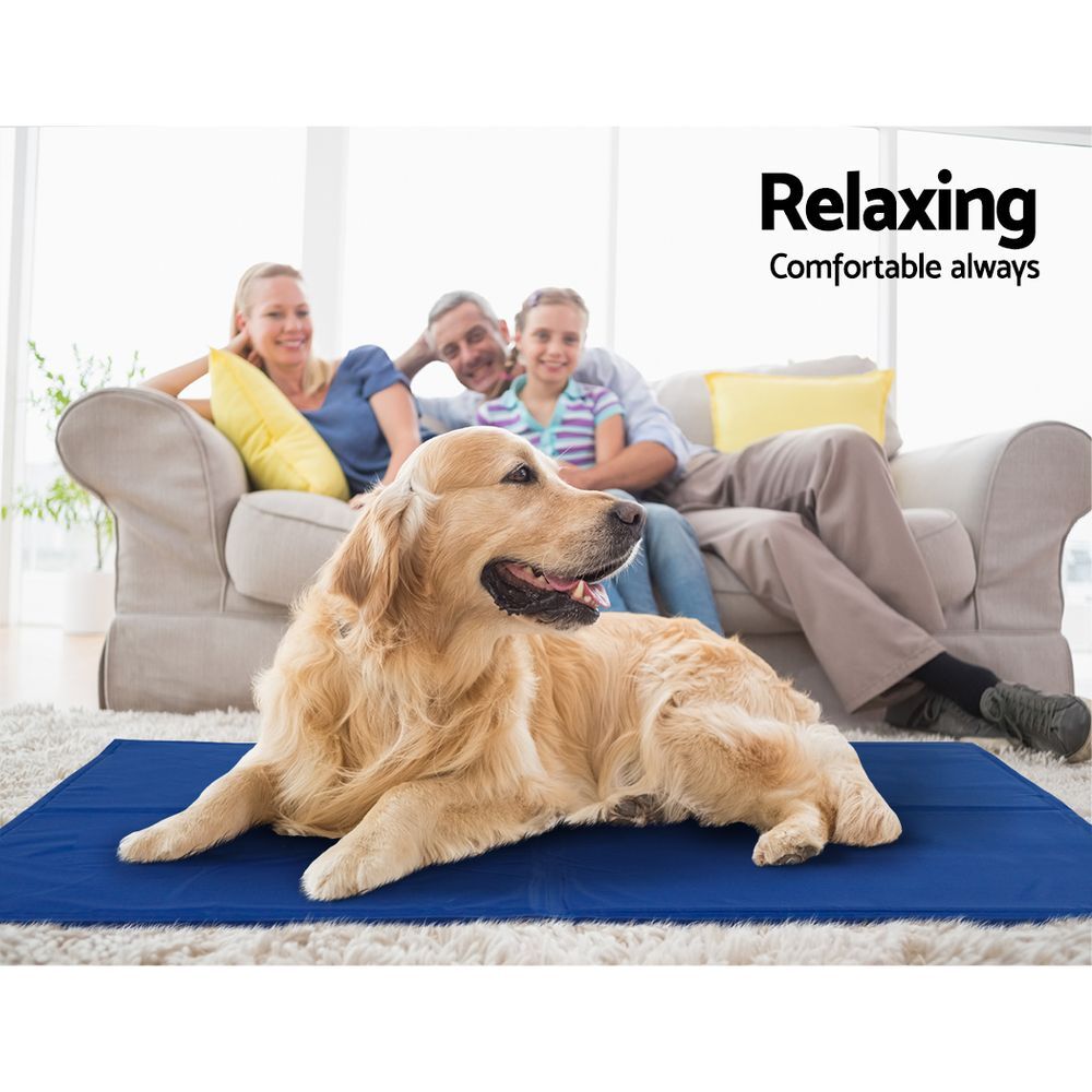 Pet Cooling Gel Mat Dog & Cat Non-Toxic Cold Summer Bed