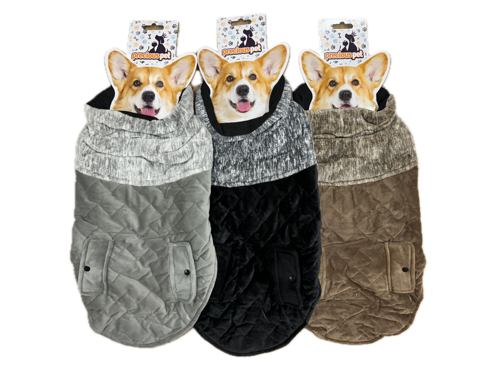 Reflective Quilted Winter Dog Vest Jacket for Outdoor Warmth and Comfort