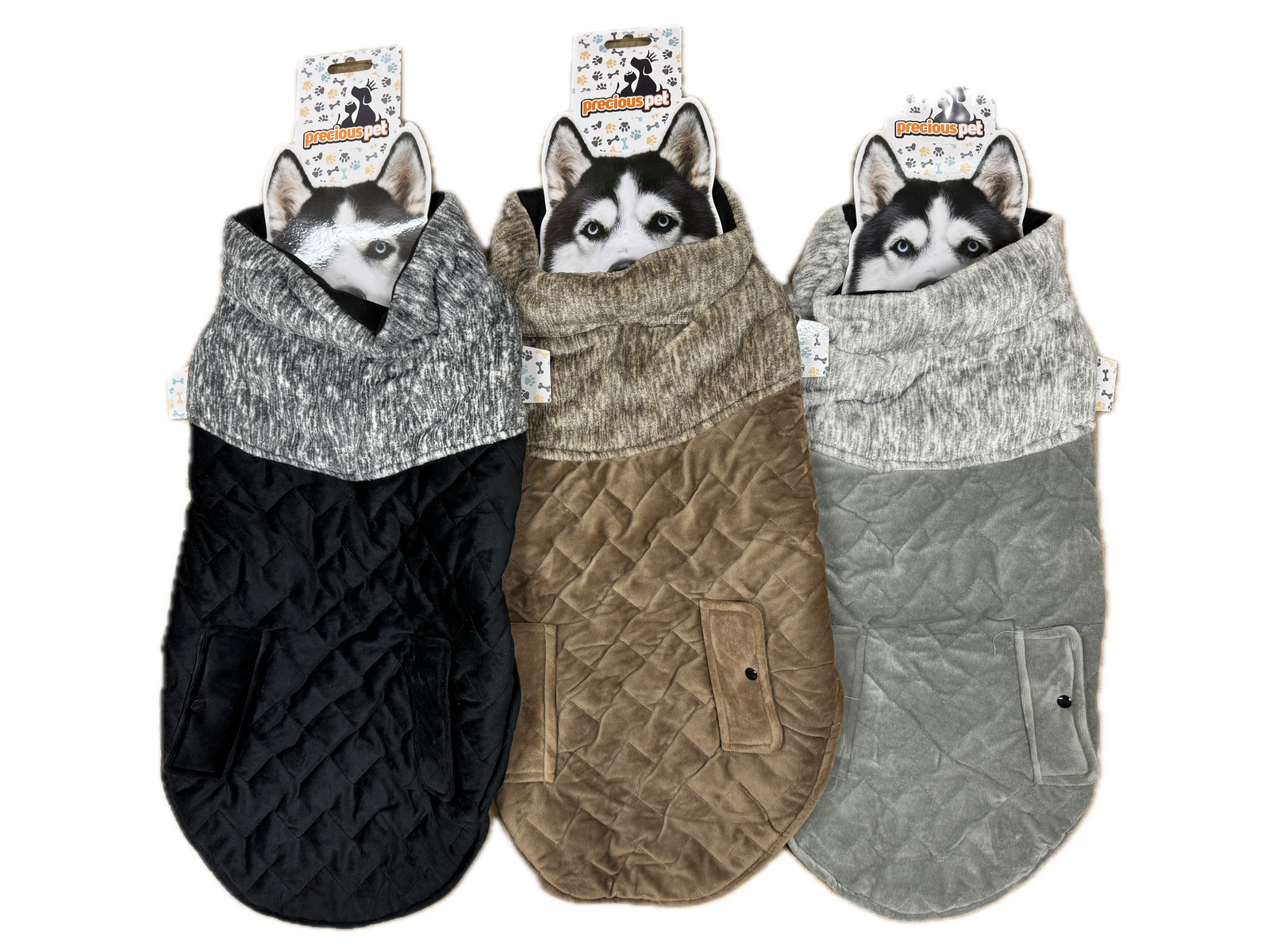 Reflective Quilted Winter Dog Vest Jacket for Outdoor Warmth and Comfort