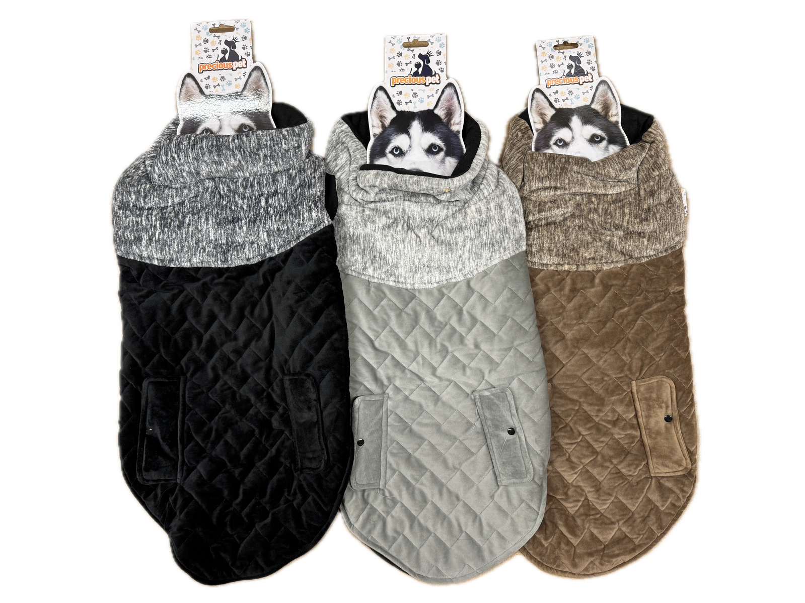 Reflective Quilted Winter Dog Vest Jacket for Outdoor Warmth and Comfort