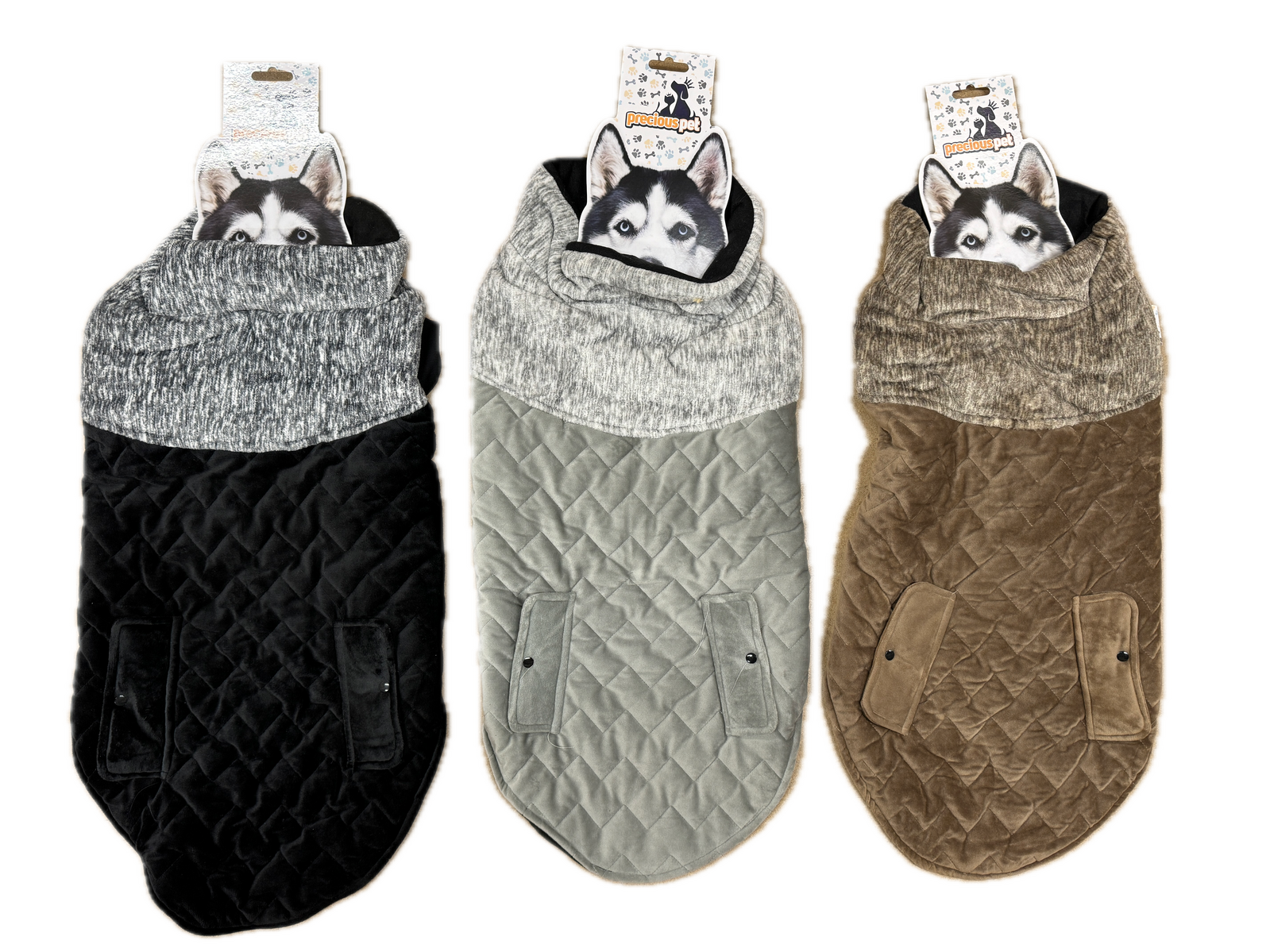 Reflective Quilted Winter Dog Vest Jacket for Outdoor Warmth and Comfort