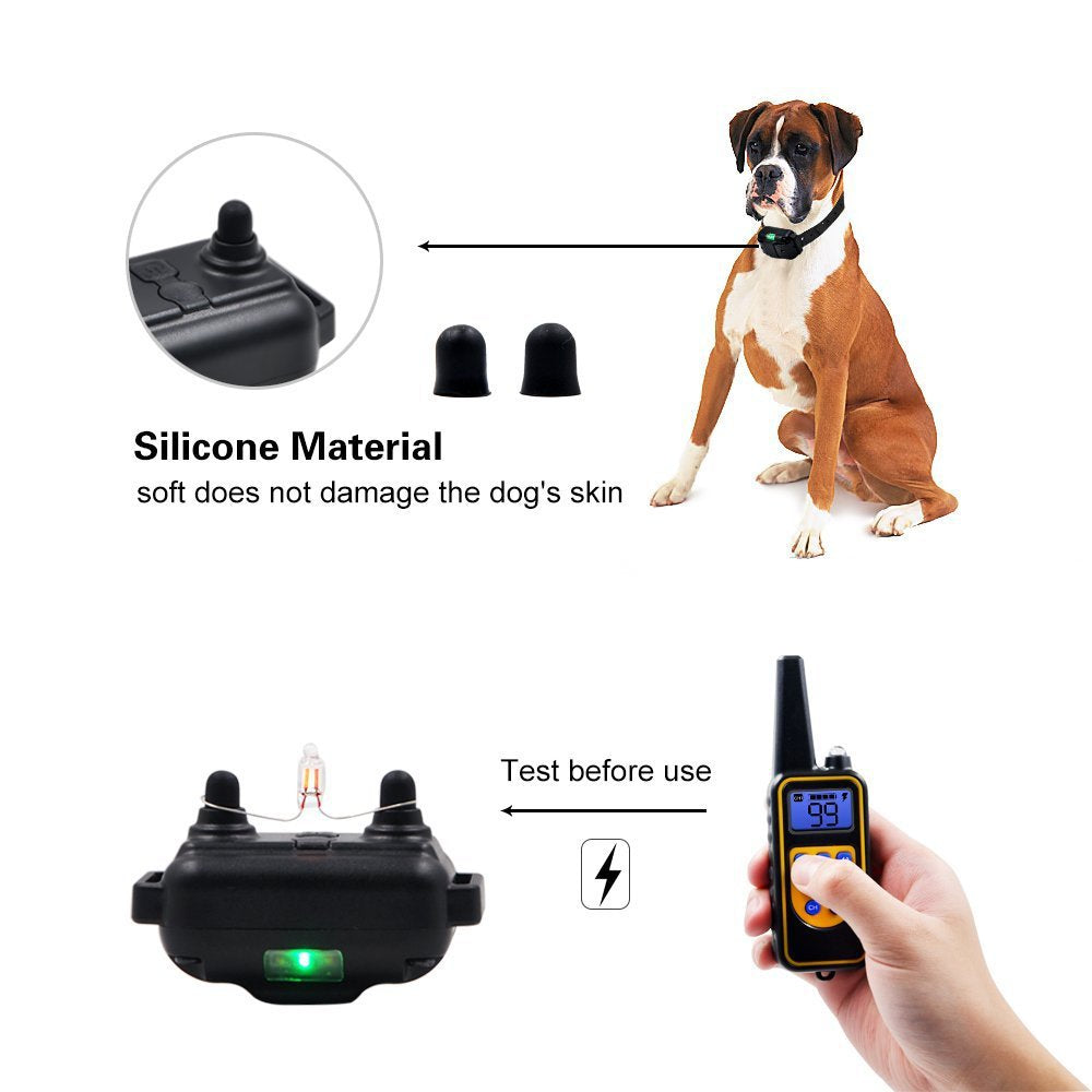 Wireless Advanced Smart Dog Training Collar for Effective Pet Behavior Control