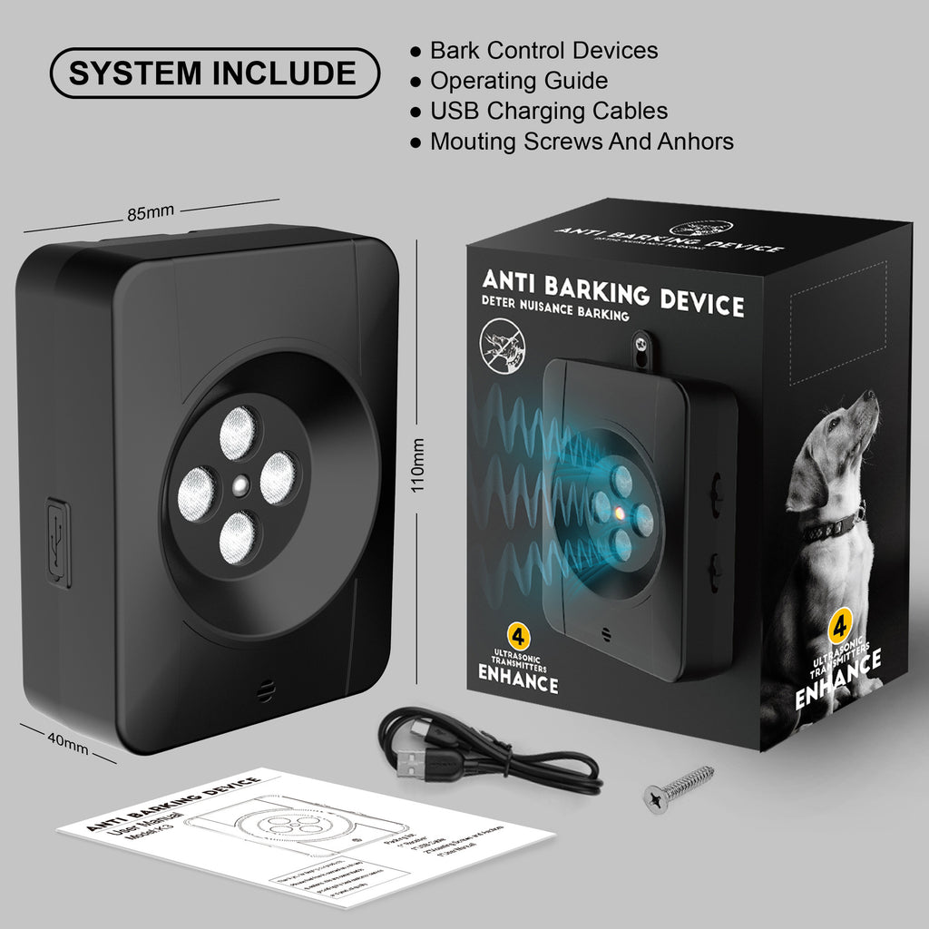 Ultrasonic Dog Bark Control Device