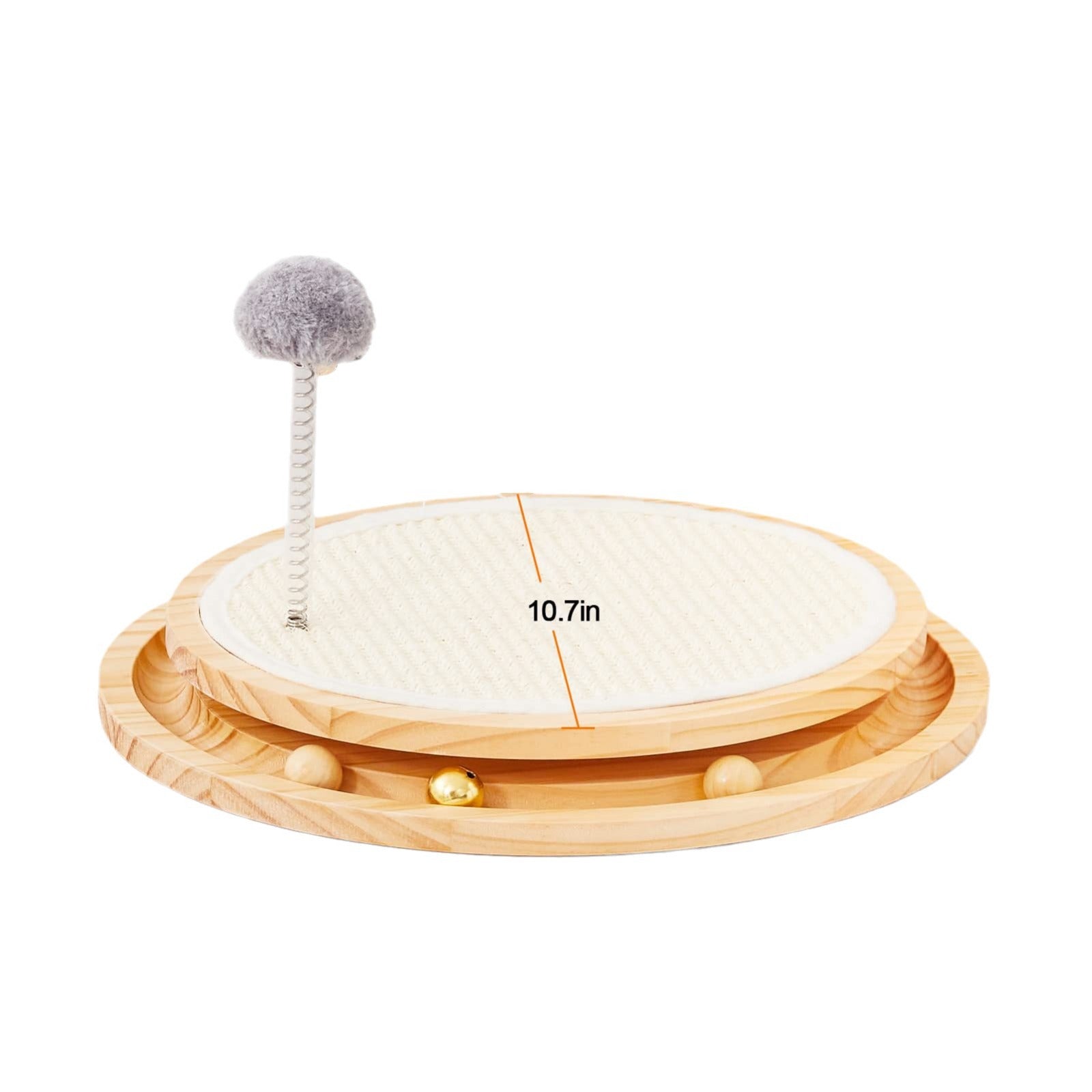 Wooden Cat Toy