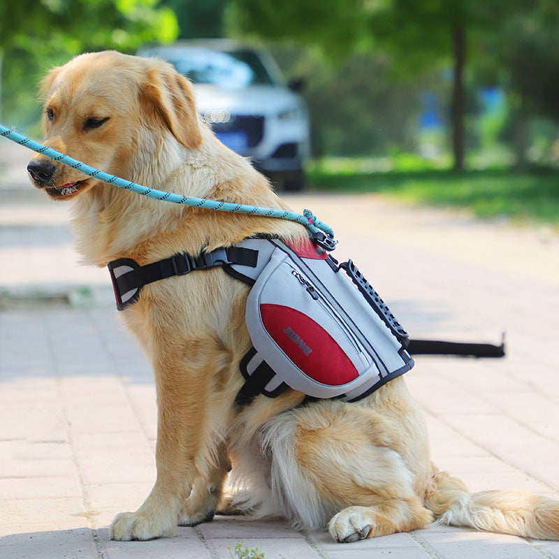 Reflective Dog Harness with Storage Bags