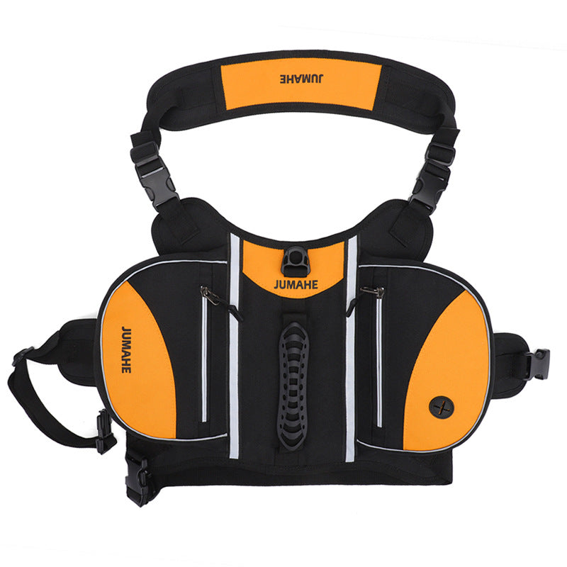 Reflective Dog Harness with Storage Bags