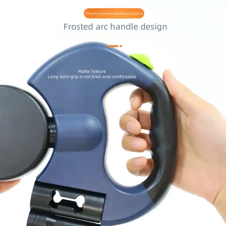 2-in-1 Retractable Dual Dog Leash