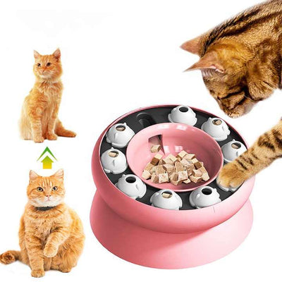 Puzzle Cat Bowl