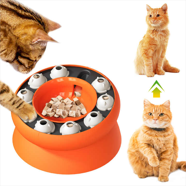 Puzzle Cat Bowl