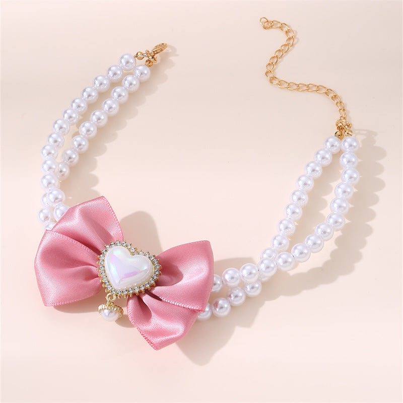 Pearl Necklace Collar