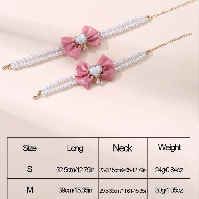 Pearl Necklace Collar