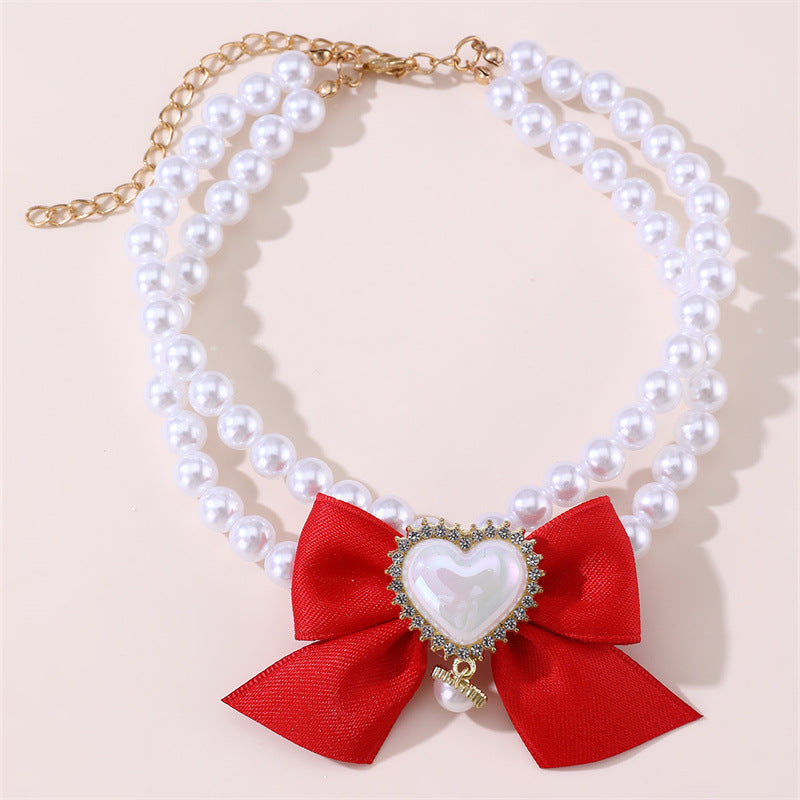 Pearl Necklace Collar