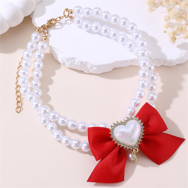 Pearl Necklace Collar