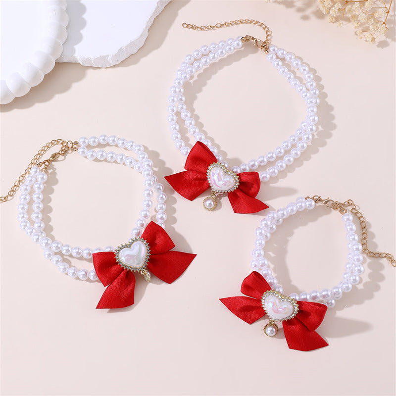 Pearl Necklace Collar