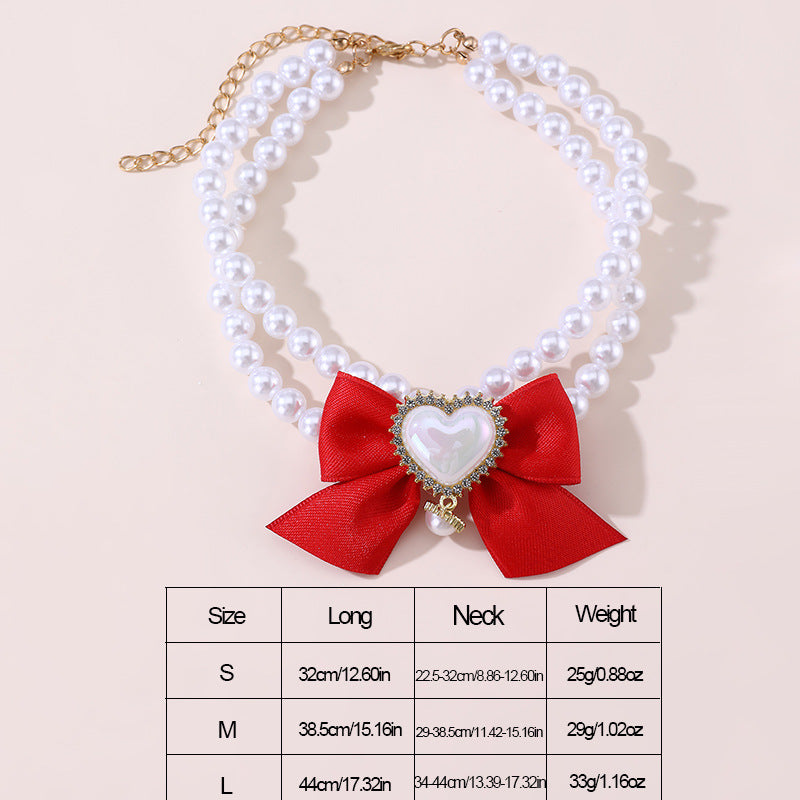 Pearl Necklace Collar