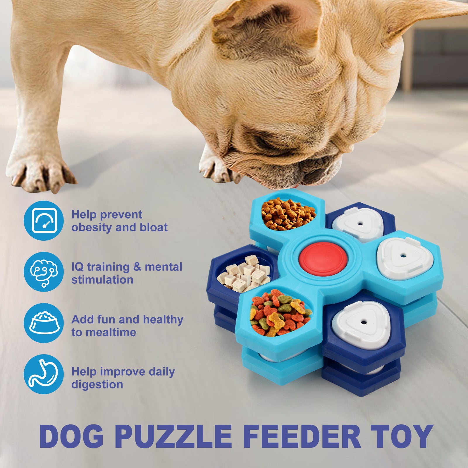 Interactive Dog Puzzle Toy
