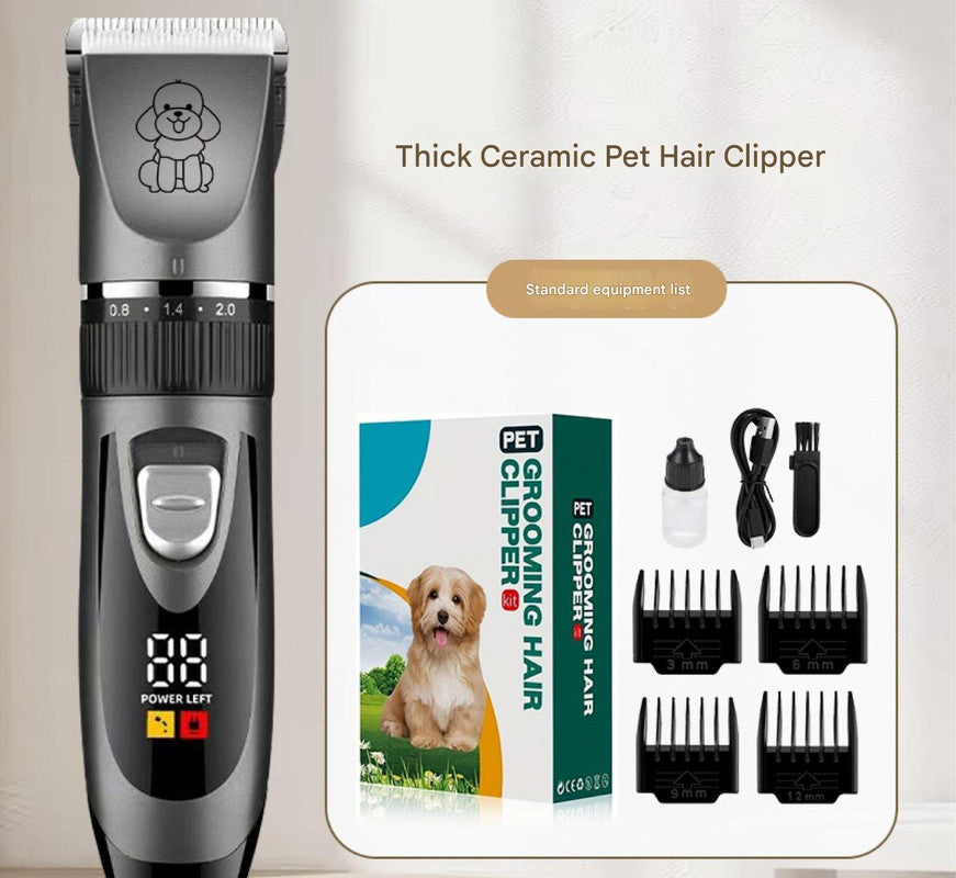 Pet Grooming Hair Clipper Kit