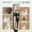 Pet Grooming Hair Clipper Kit