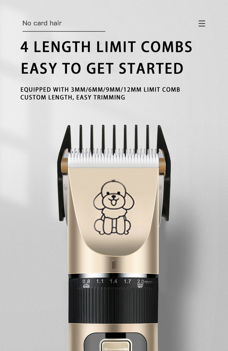 Pet Grooming Hair Clipper Kit