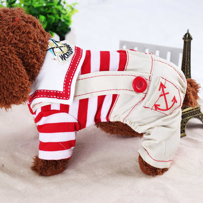 Cute Sailor Dog Outfit