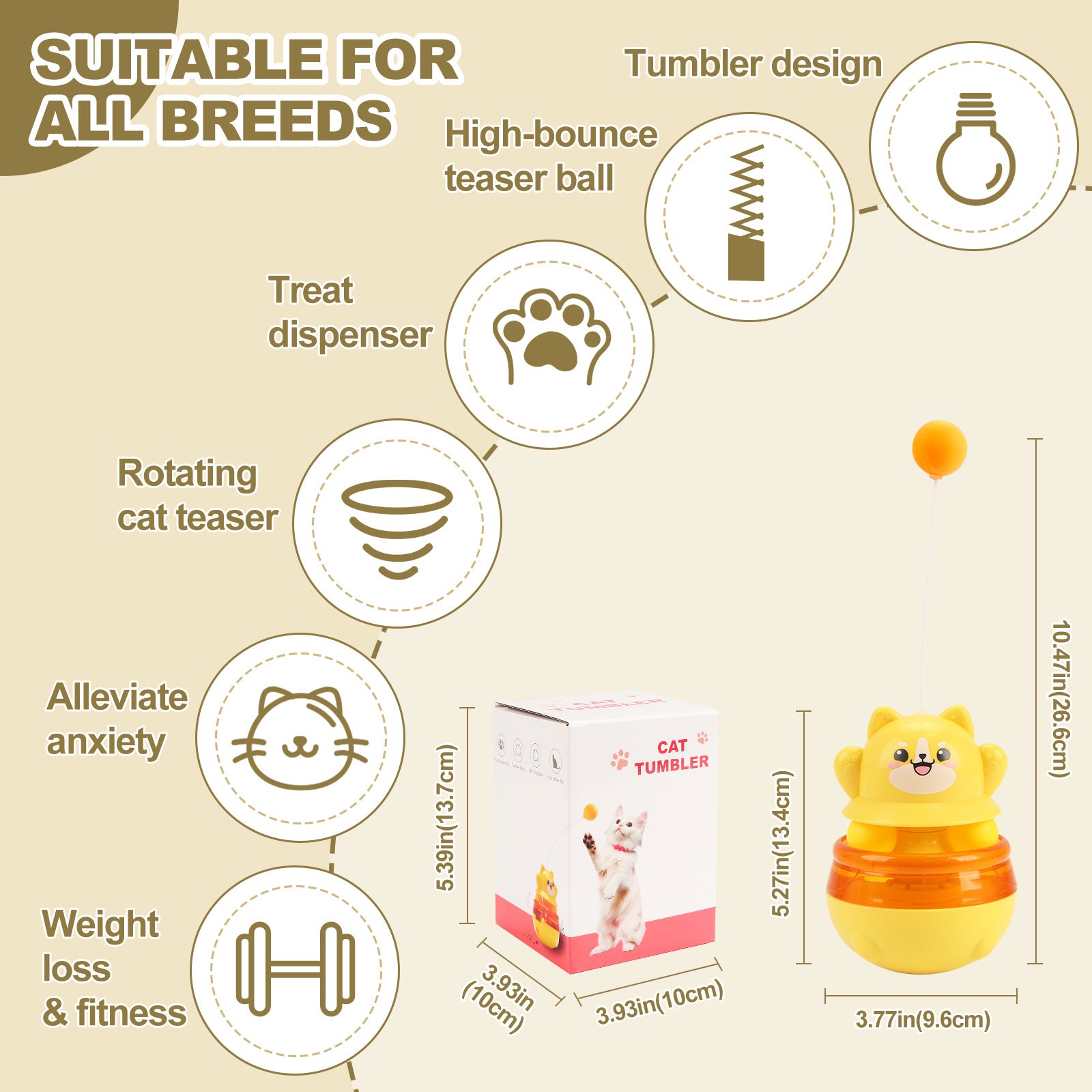 3-in-1 Cat Toy