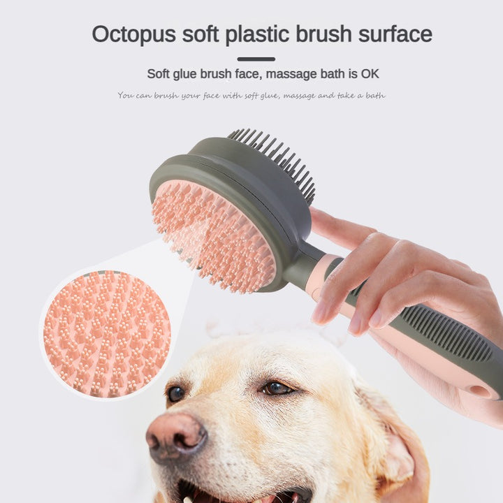 Dual-Sided Grooming Brush