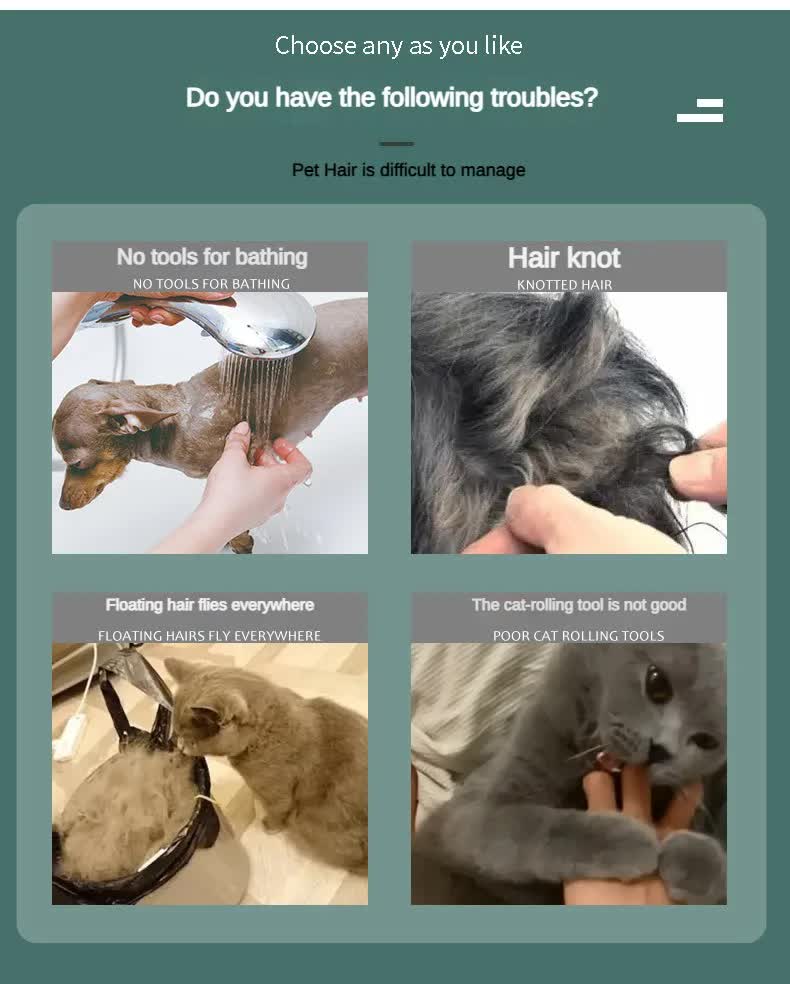 Dual-Sided Grooming Brush