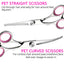 Pet Grooming Scissors Kit