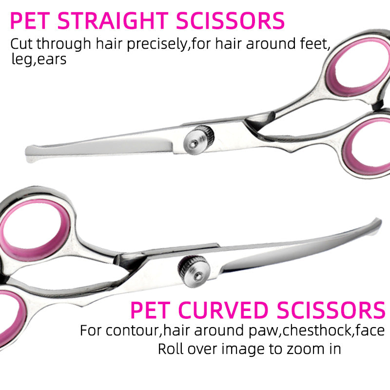 Pet Grooming Scissors Kit