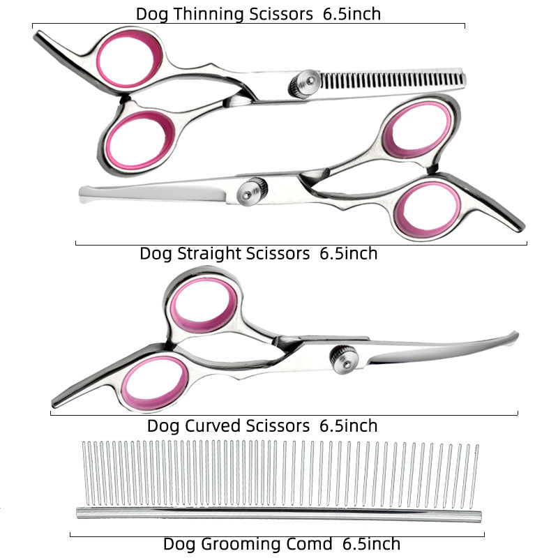 Pet Grooming Scissors Kit