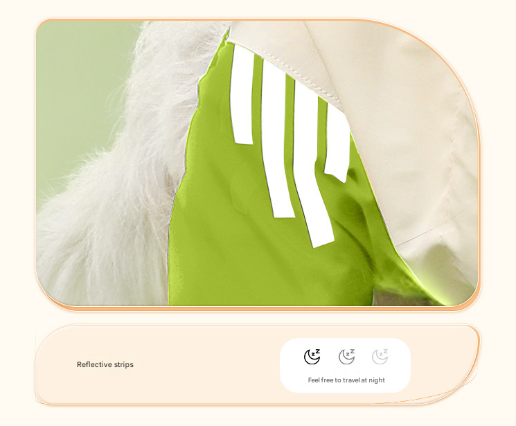 Colorblock Dog Raincoat